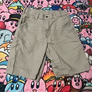 Tan carhartt Cargo Shorts